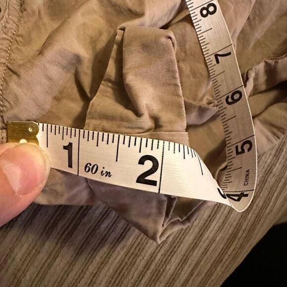 Frame tan tie up rolled short size 2 - Picture 8 of 9